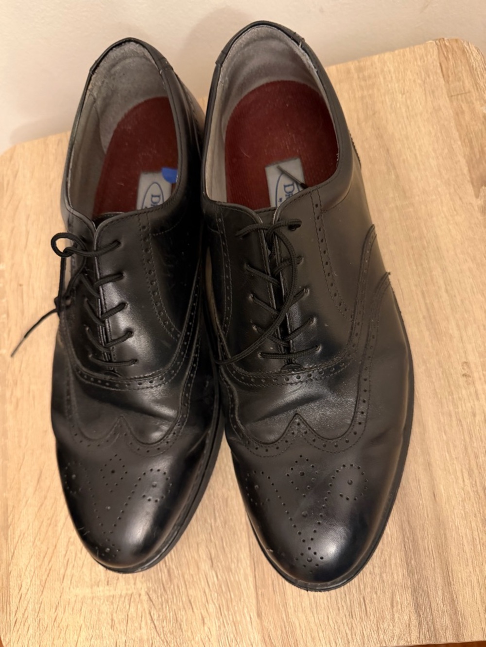 Rockport Dressports Oxford Men's Dress Shoes Size 111/2 Leather Black Comfy!